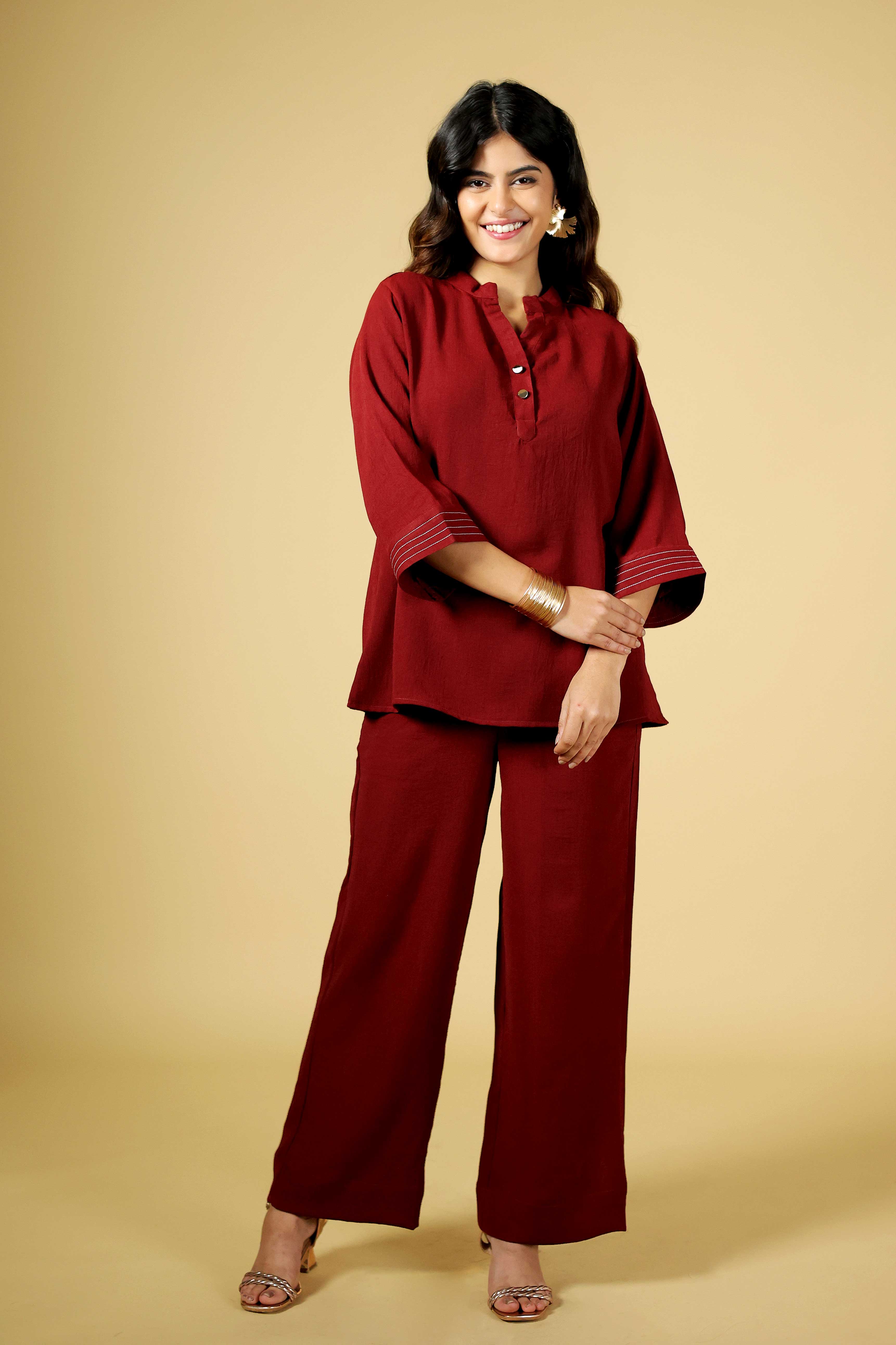 Crimson Bloom Dress