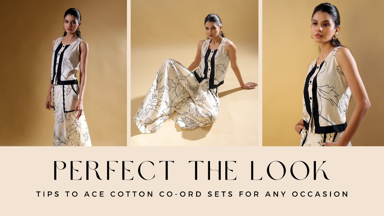 Avoid These Common Mistakes When Wearing Cotton Co-ord Sets – BEOM COMMERCE