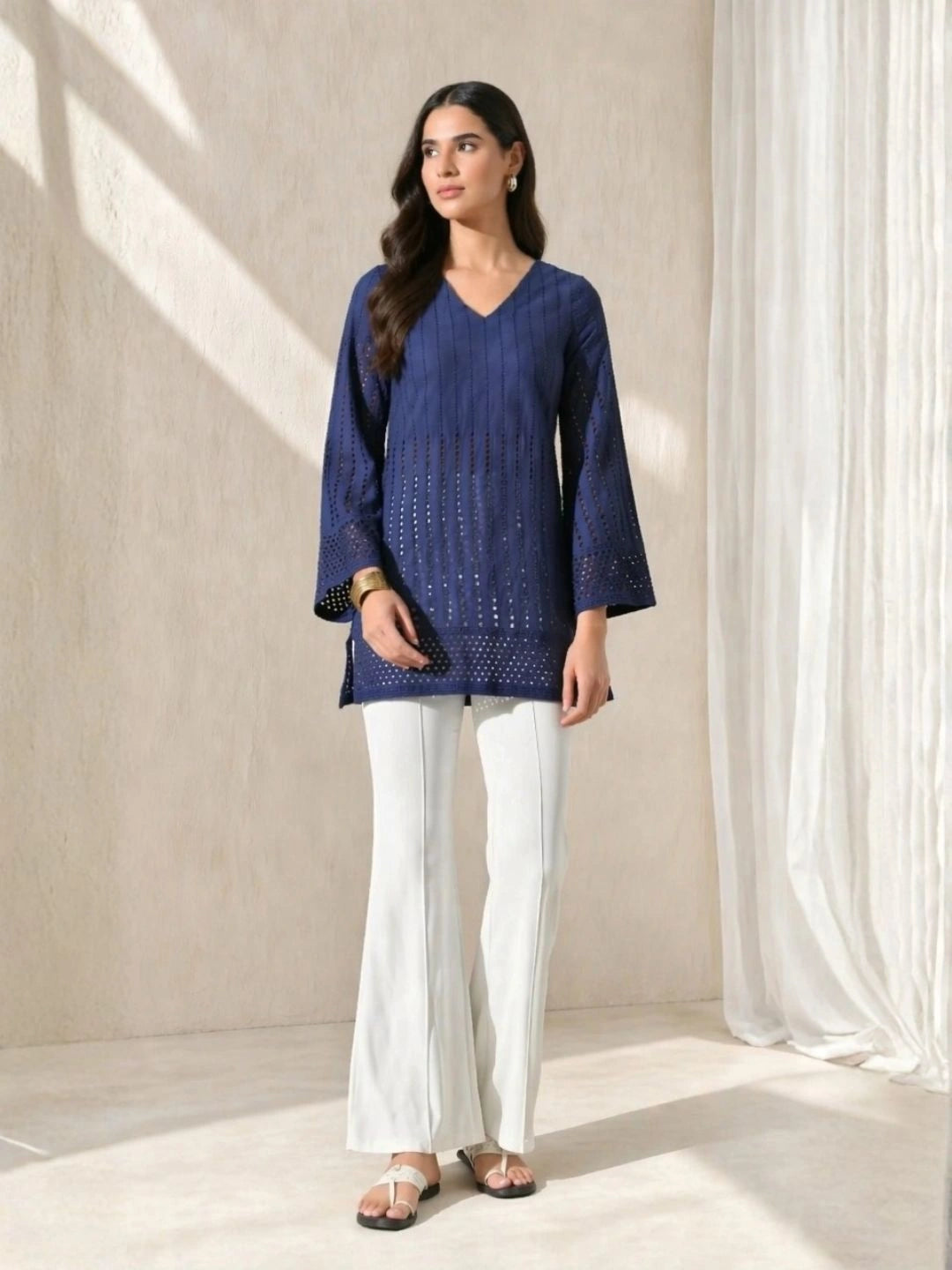 Schiffli Kurti