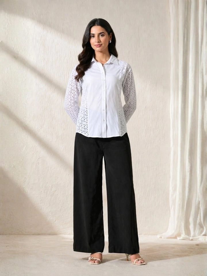 Sunlit Eyelet Shirt