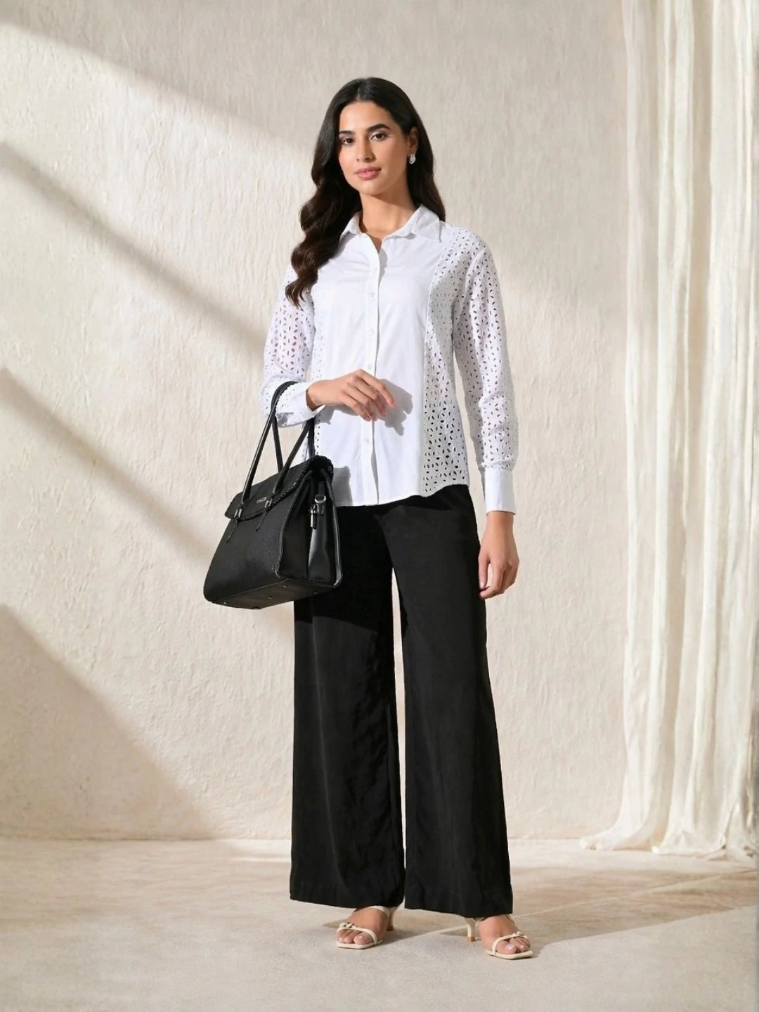 Sunlit Eyelet Shirt
