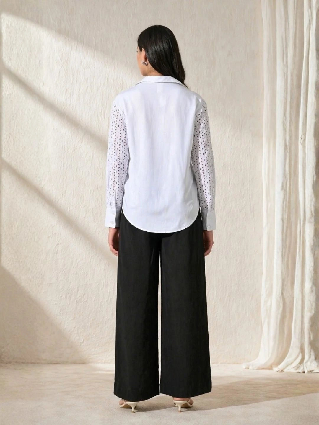 Sunlit Eyelet Shirt