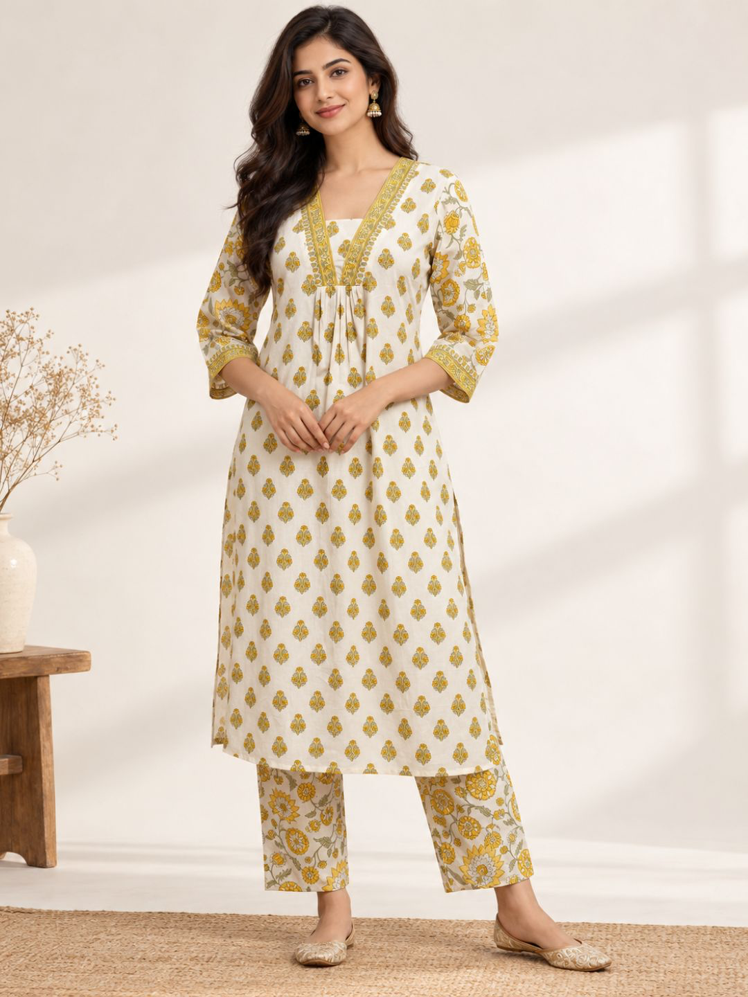 Sunehri Bloom 2-pcs Set