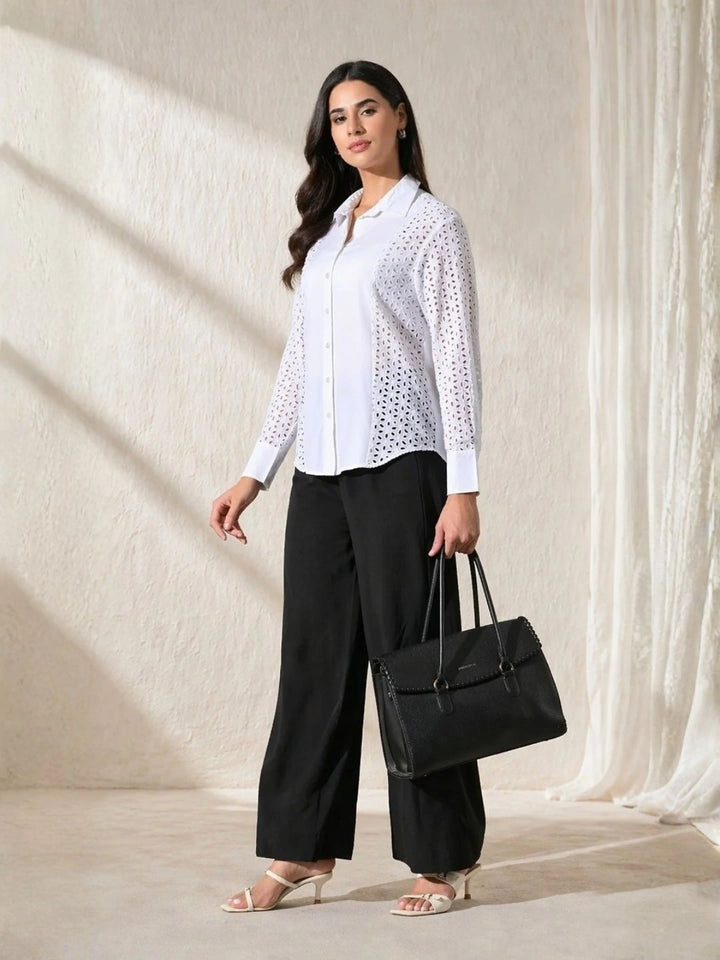 Sunlit Eyelet Shirt