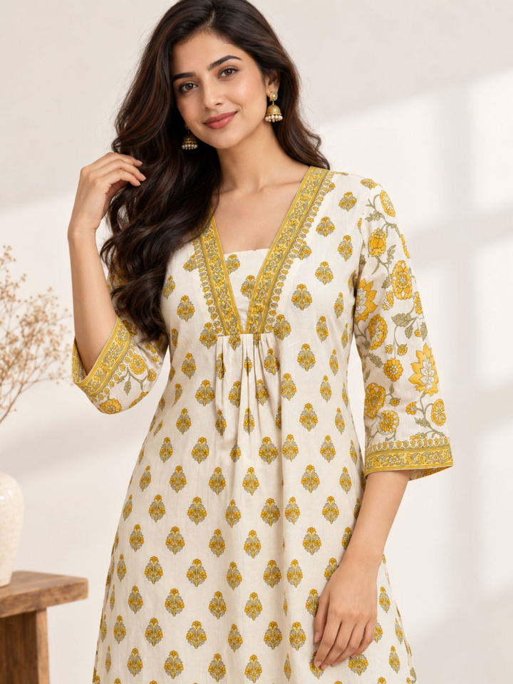 Sunehri Bloom 2-pcs Set