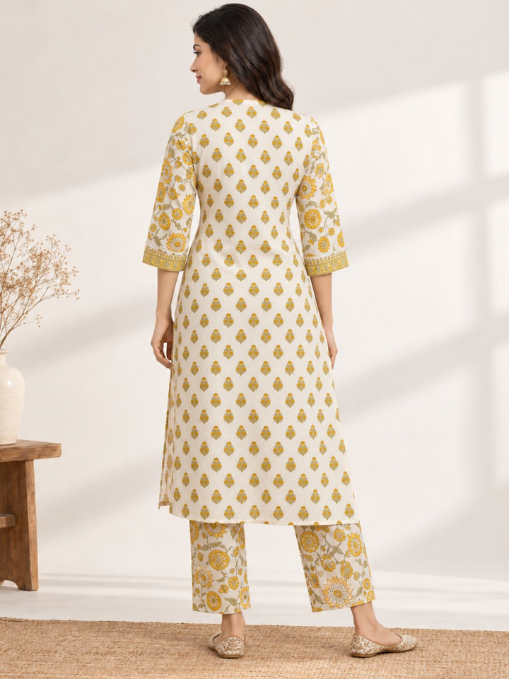 Sunehri Bloom 2-pcs Set