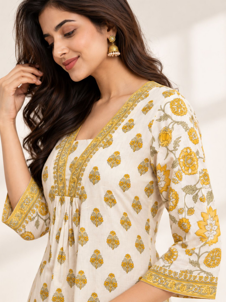 Sunehri Bloom 2-pcs Set