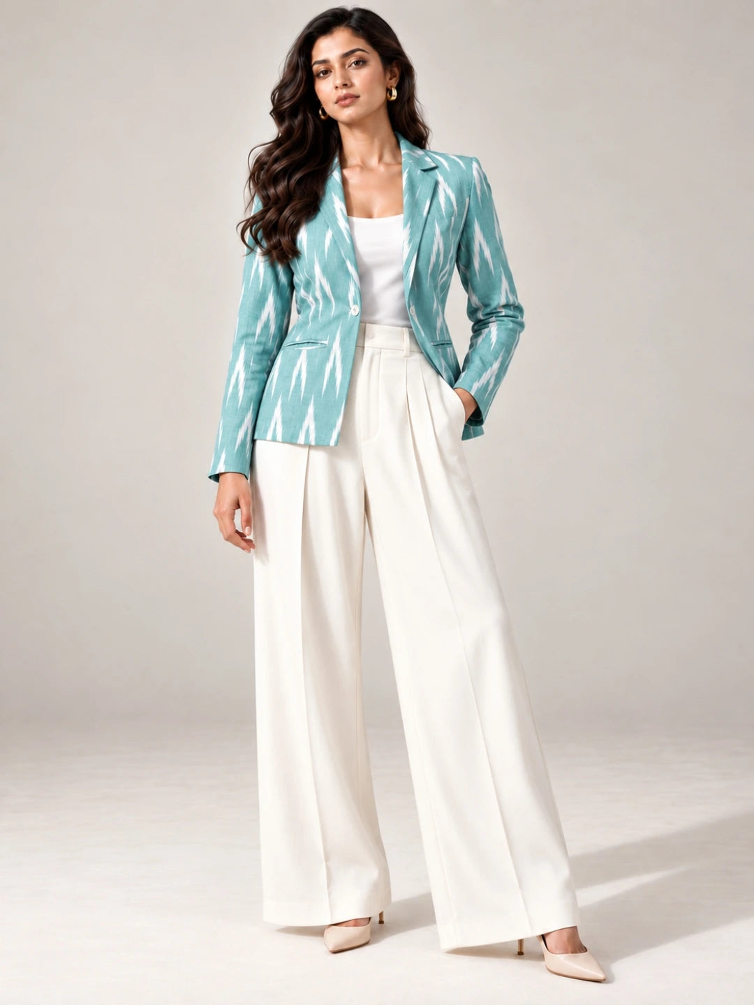 Eira Ikat Blazer