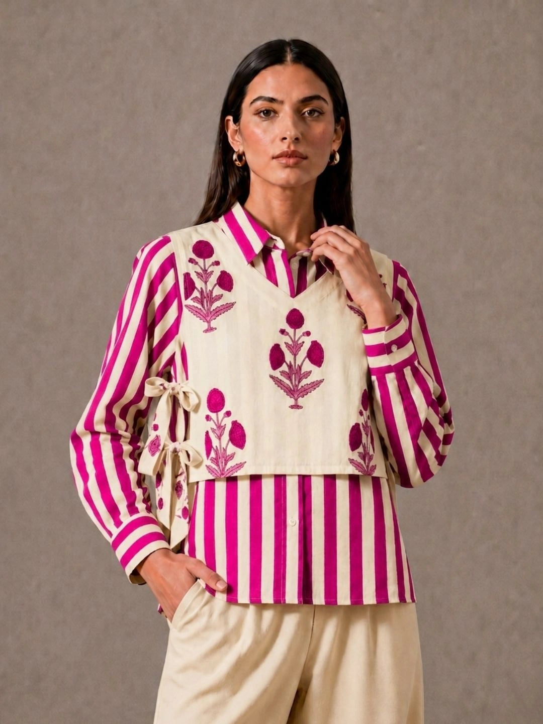 Rosette Stripe