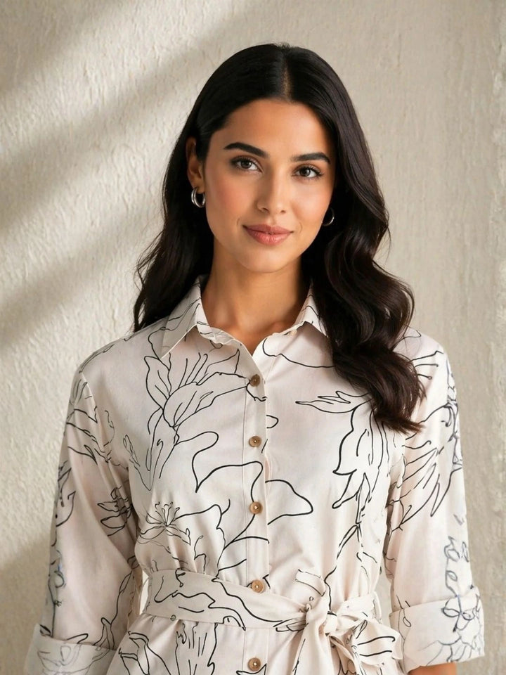 Safari Shirt Dress