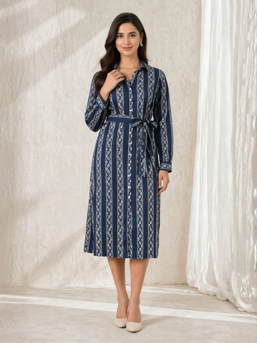 Mehraz Stripe Dress