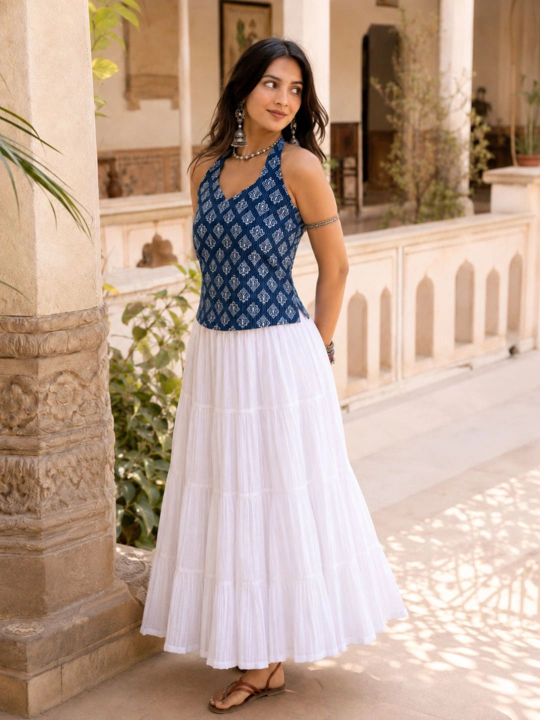 Royal Indigo Top
