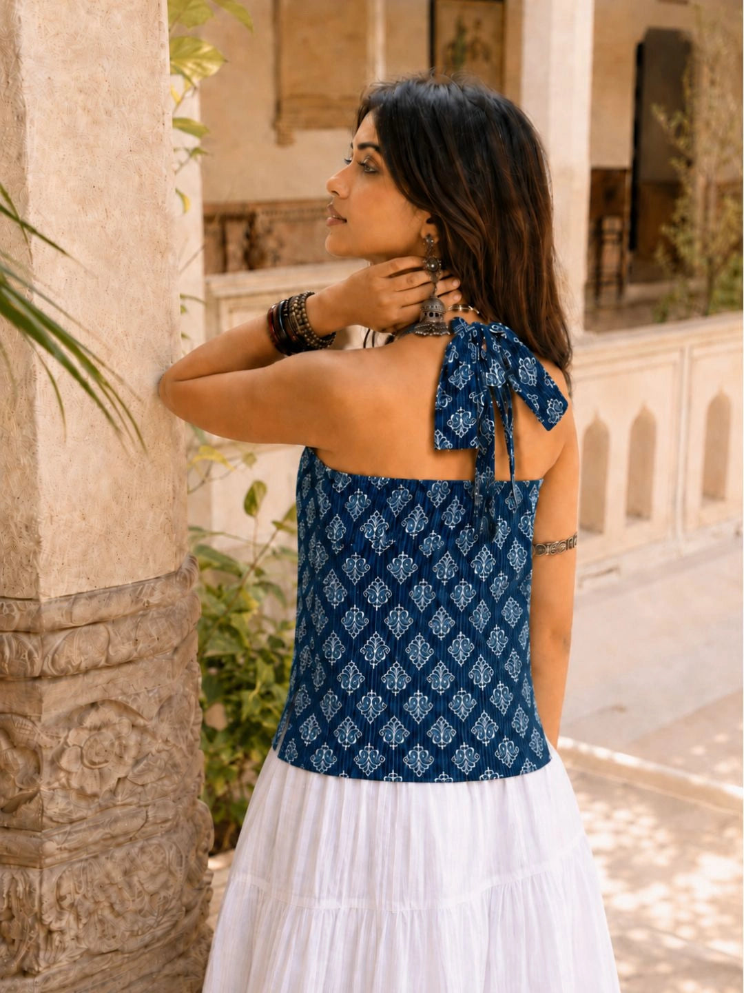 Royal Indigo Top