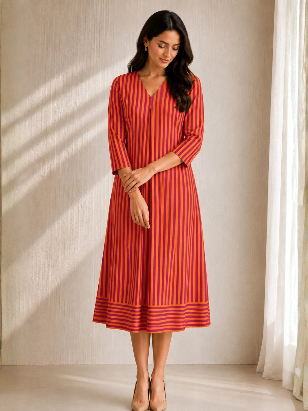 Sunsest Stripe Dress