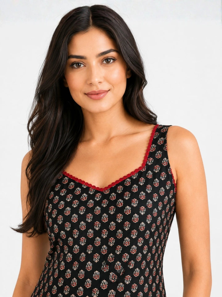 Vibha Black Top