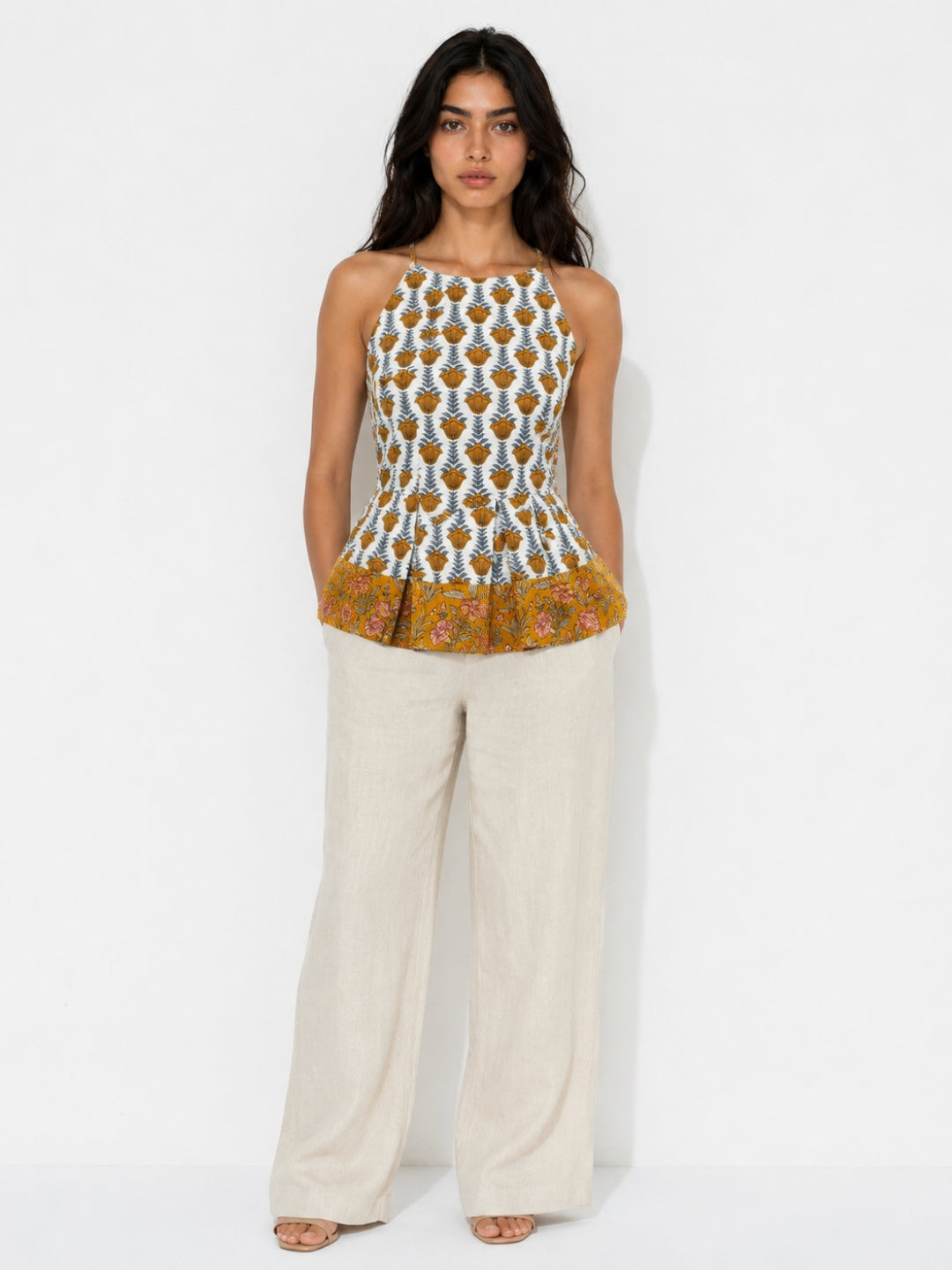 Amalfi Bloom Top
