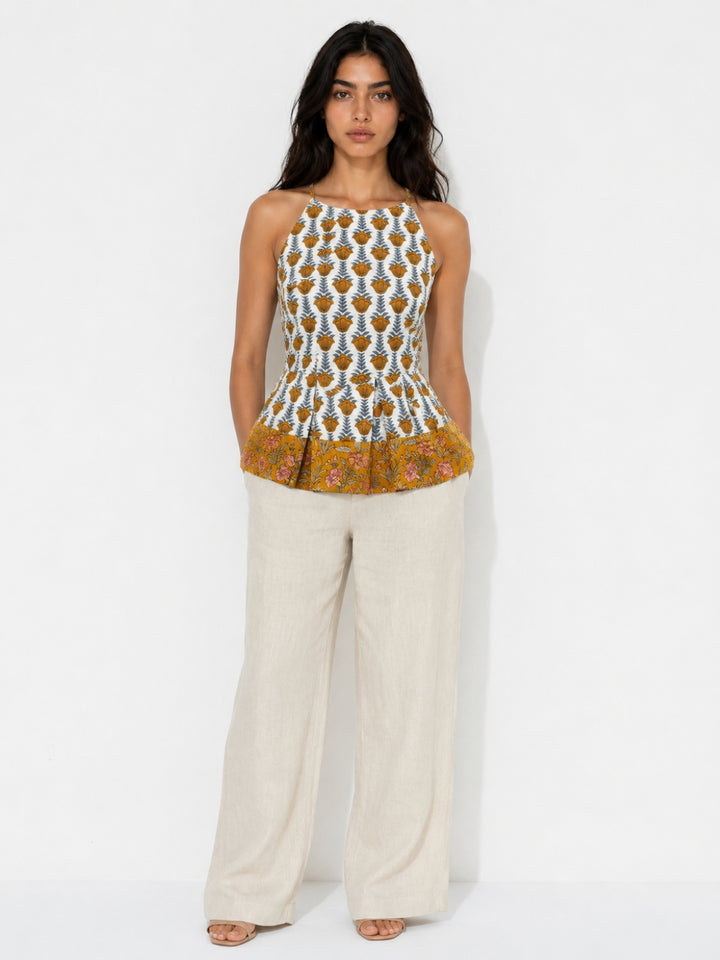 Amalfi Bloom Top