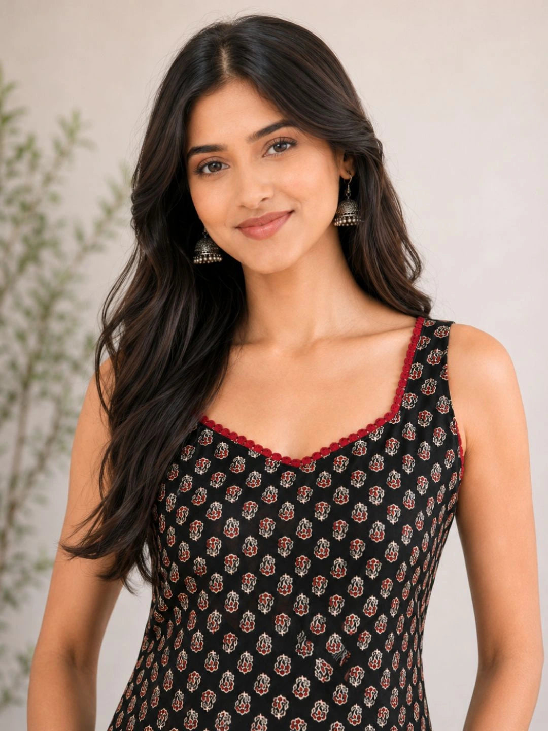 Vibha Black Top