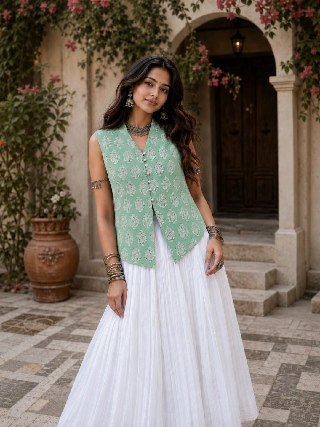 Mint Grove Vest