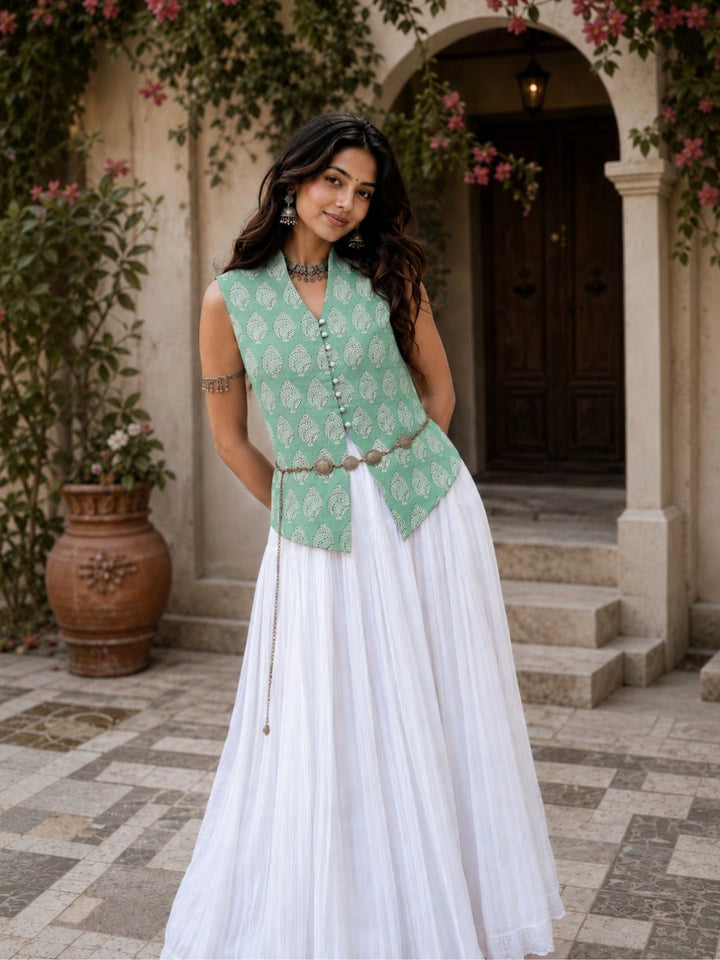 Mint Grove Vest