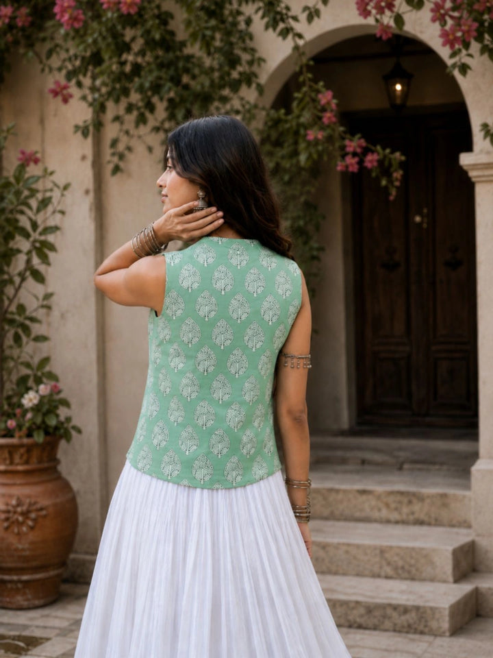 Mint Grove Vest