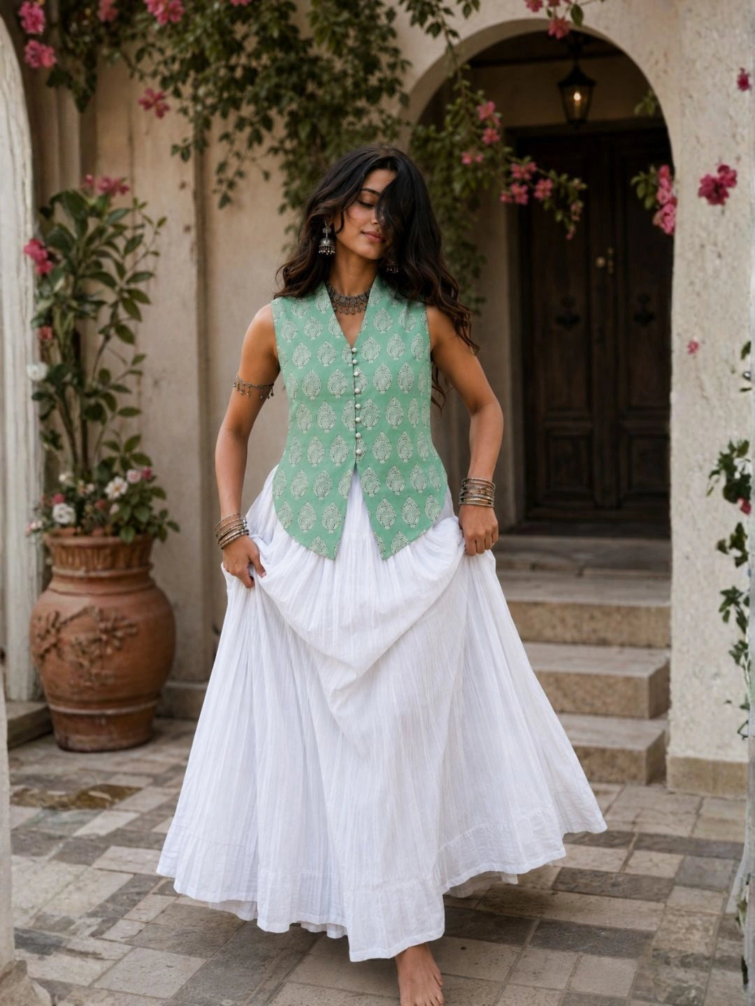 Mint Grove Vest