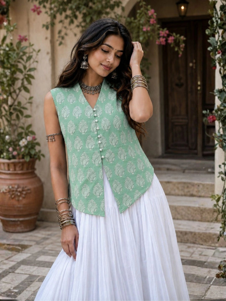 Mint Grove Vest