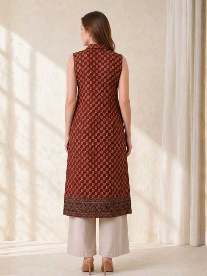 Mahira Red Kurta
