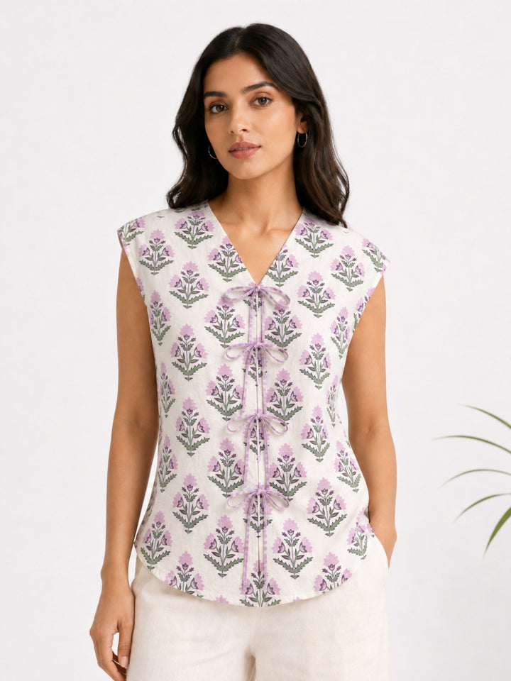 Elara Tie-up Top