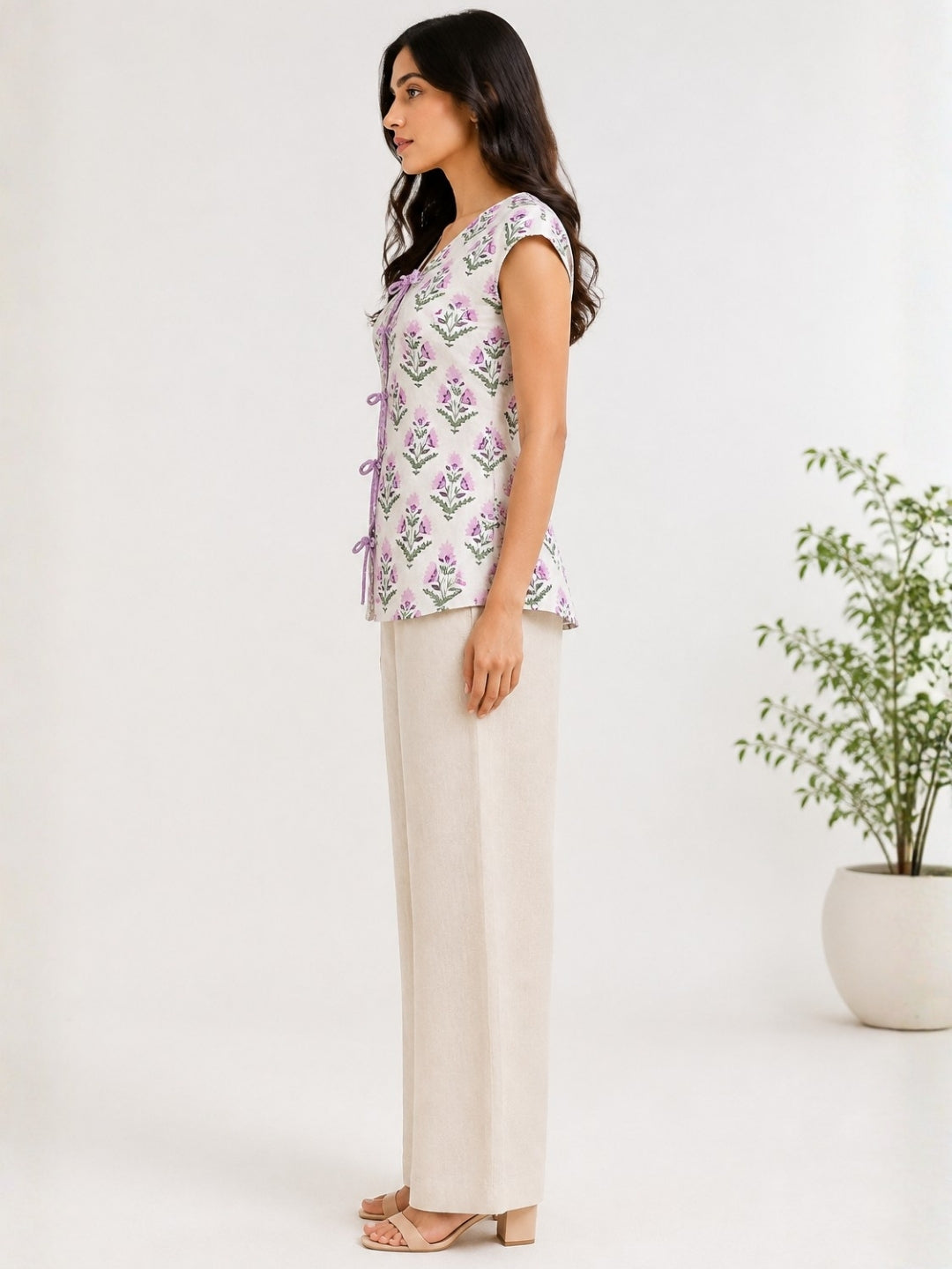 Elara Tie-up Top