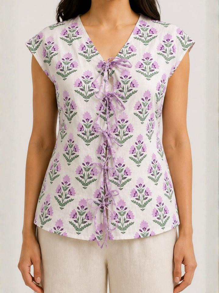 Elara Tie-up Top