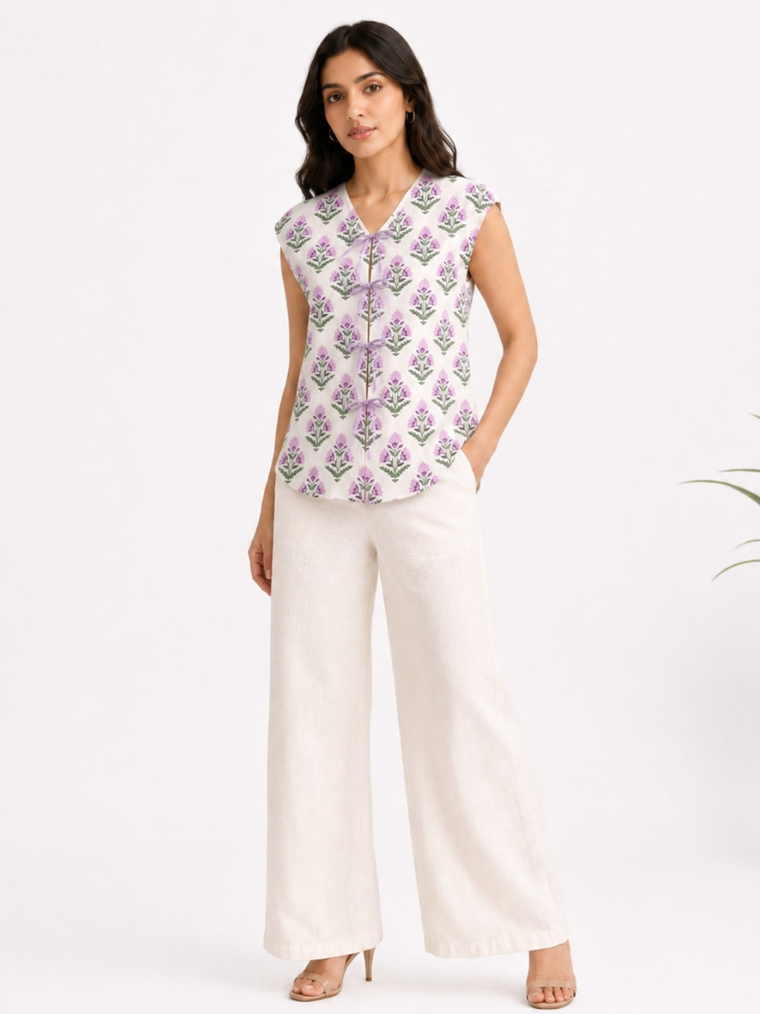 Elara Tie-up Top