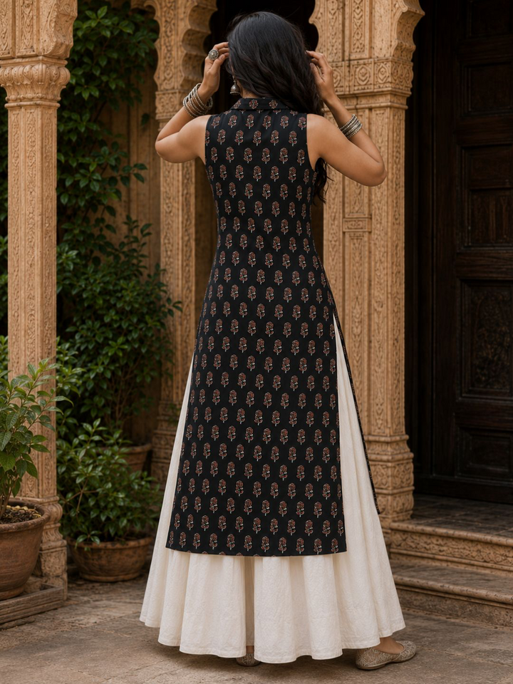 Arshiya Black Kurta