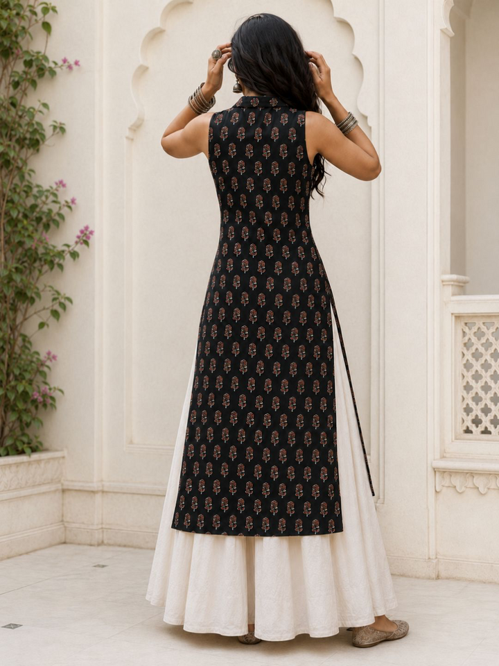 Arshiya Black Kurta