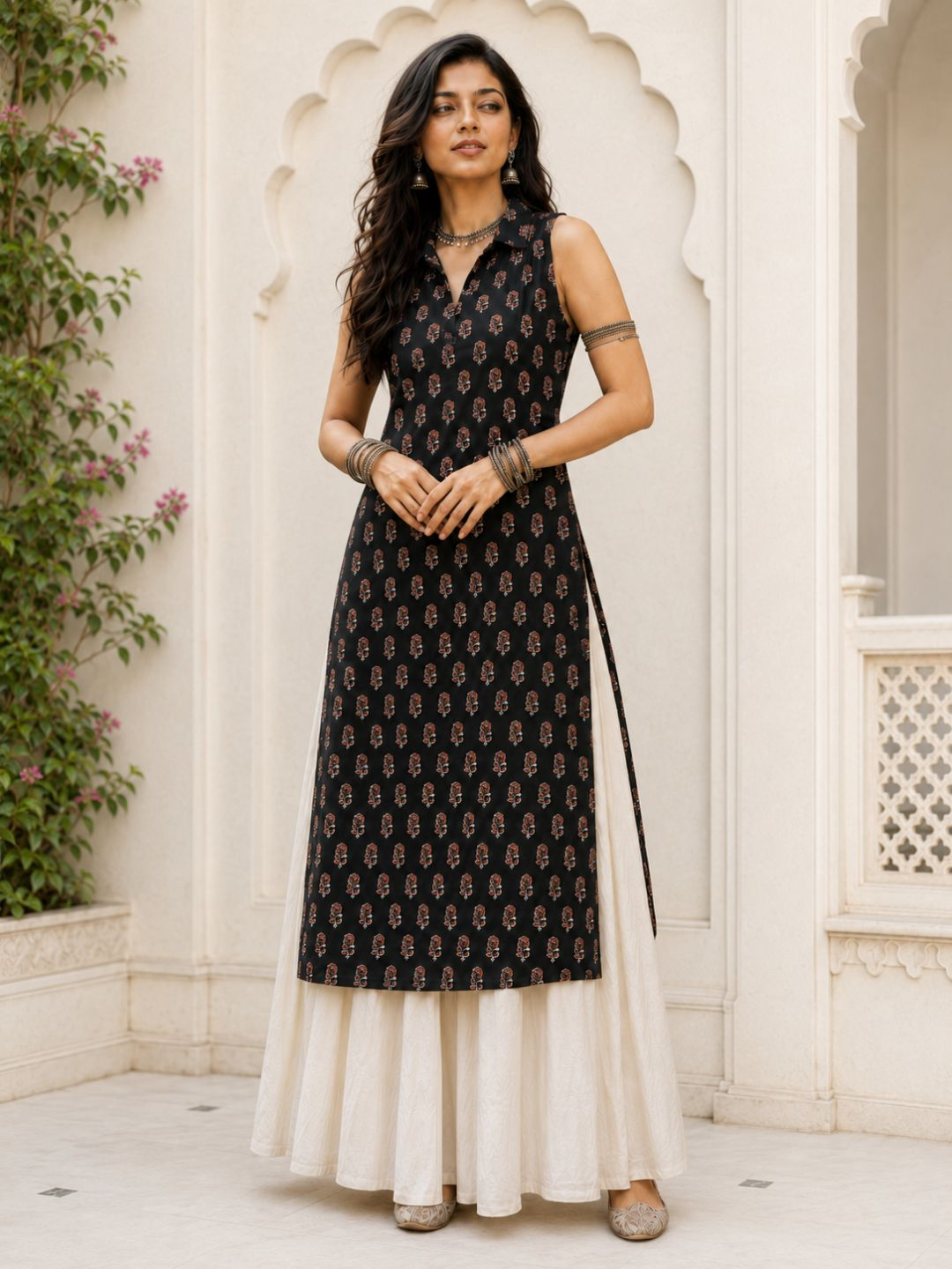 Arshiya Black Kurta
