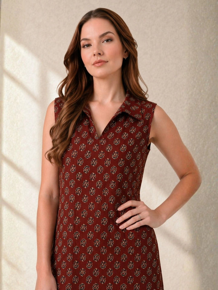 Mahira Red Kurta