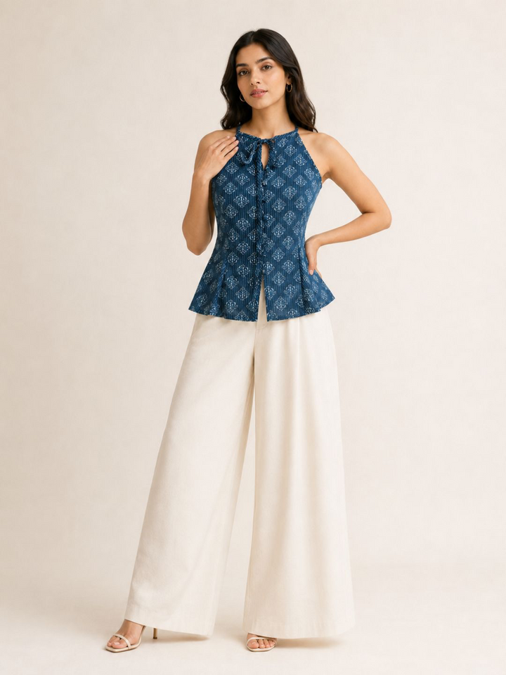 Ketaki Blue Top