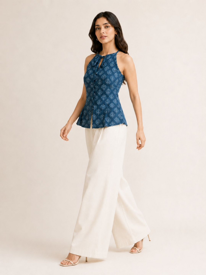 Ketaki Blue Top