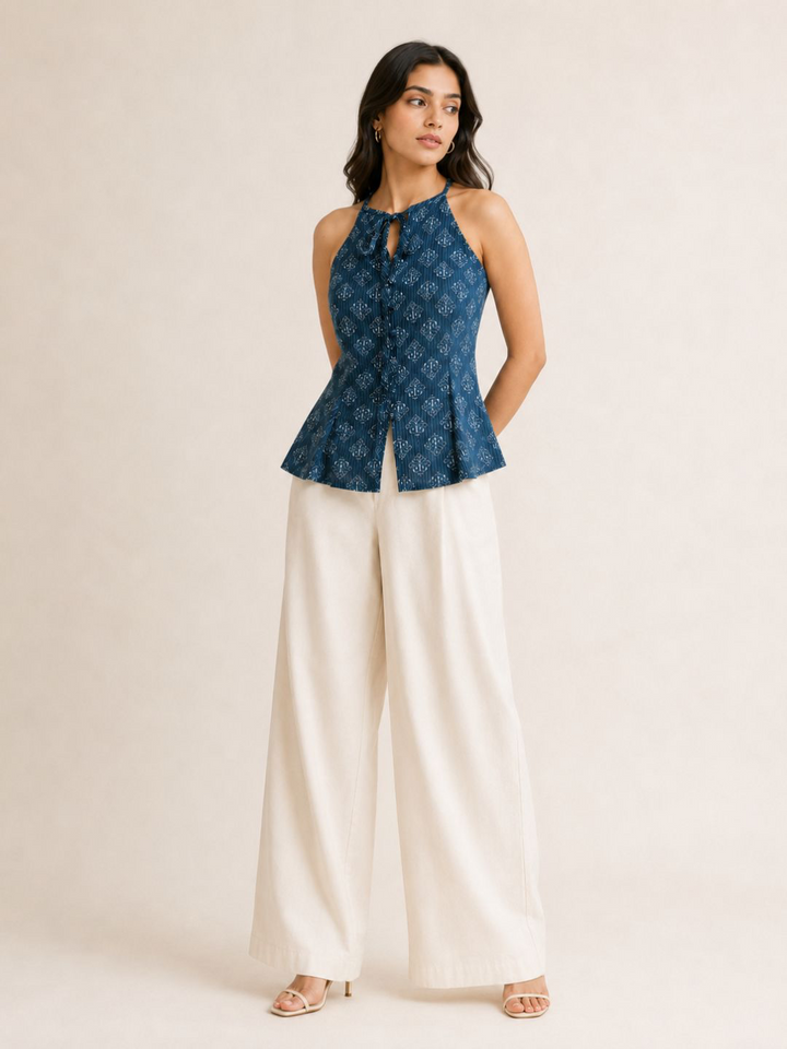 Ketaki Blue Top