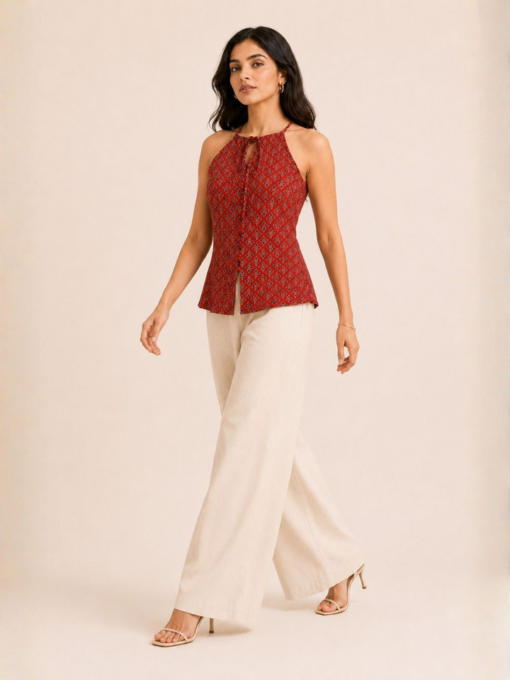 Anokhi Red Top