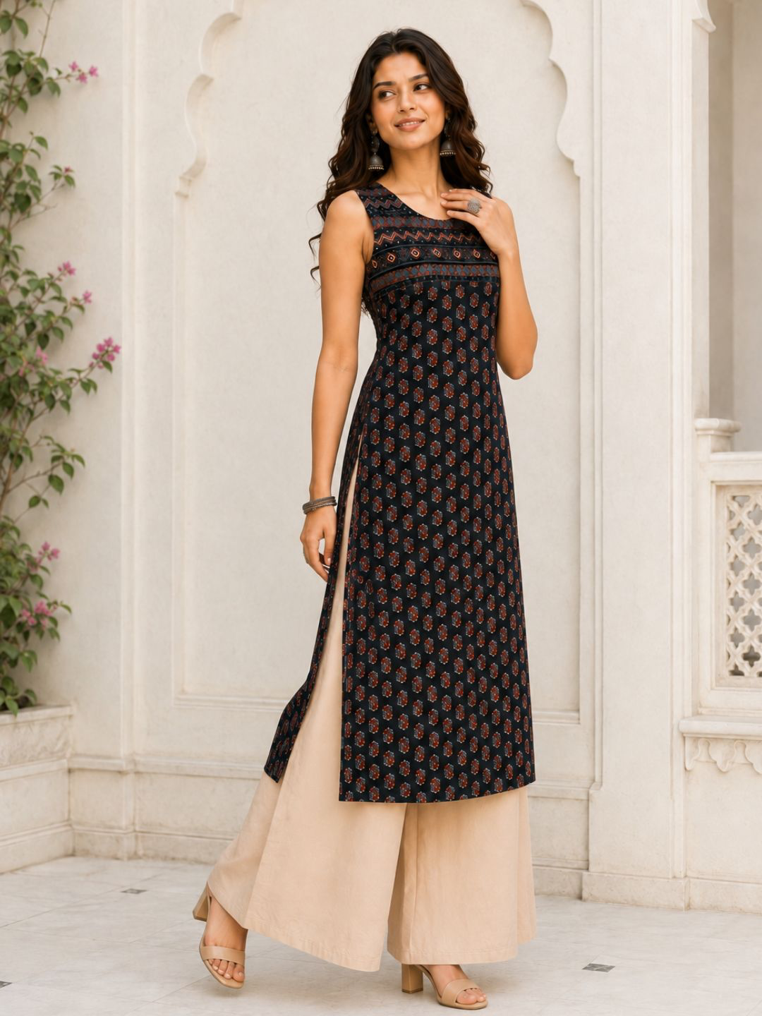 Riva Floral Kurta