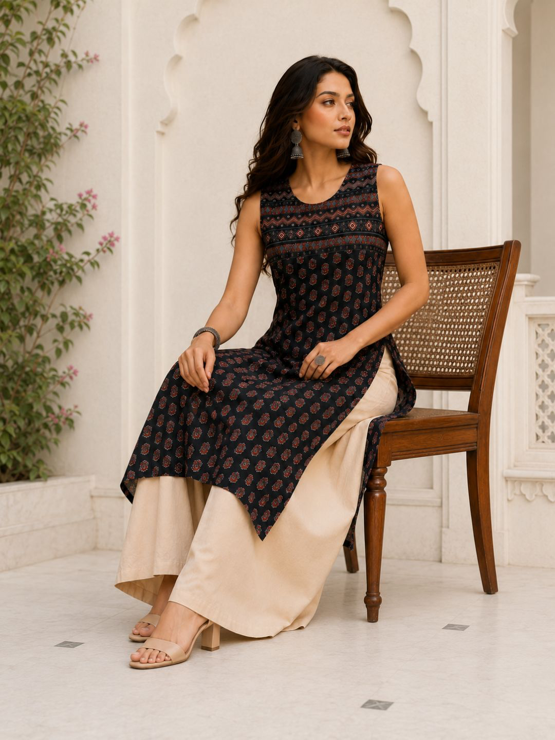 Riva Floral Kurta