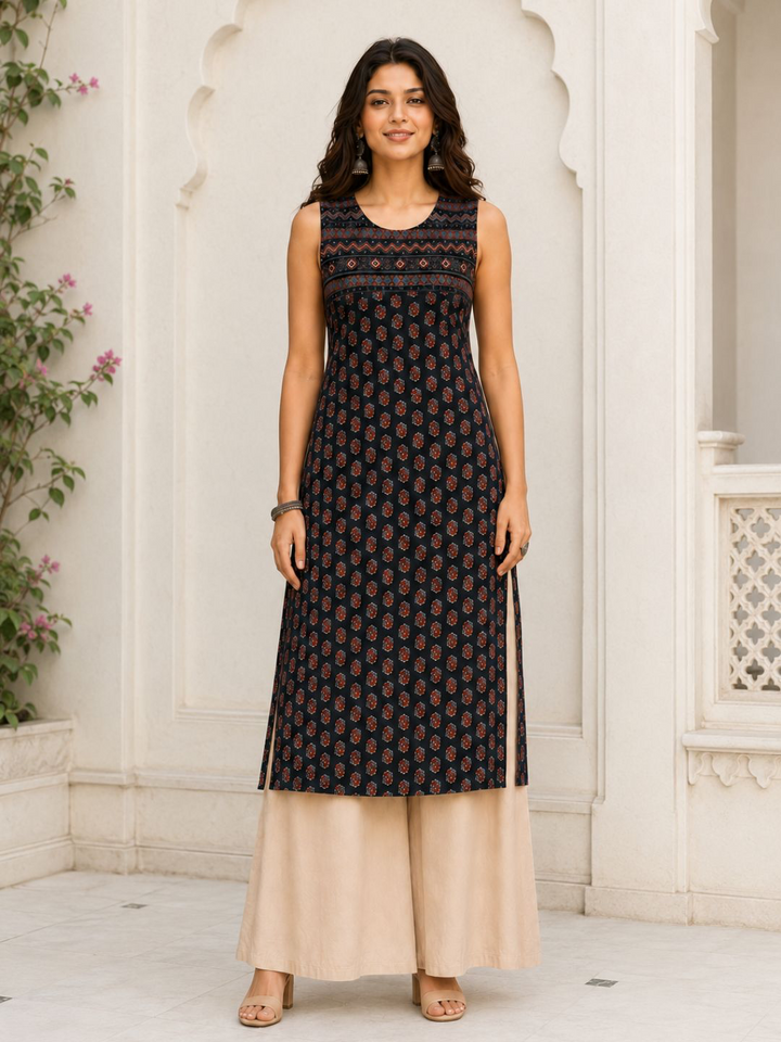 Riva Floral Kurta