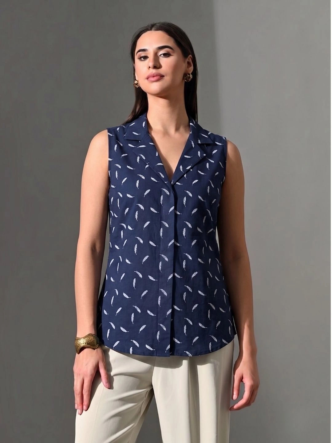 Saanjh Feather Kurti