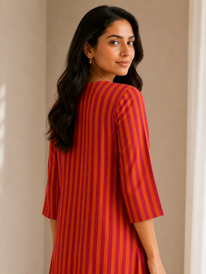 Sunsest Stripe Dress