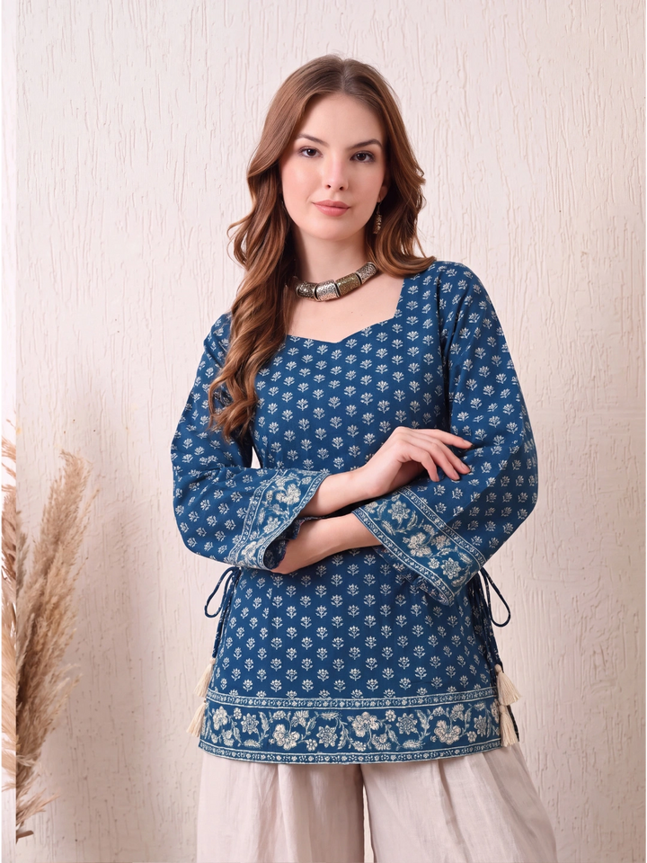 Vridhi side slit top