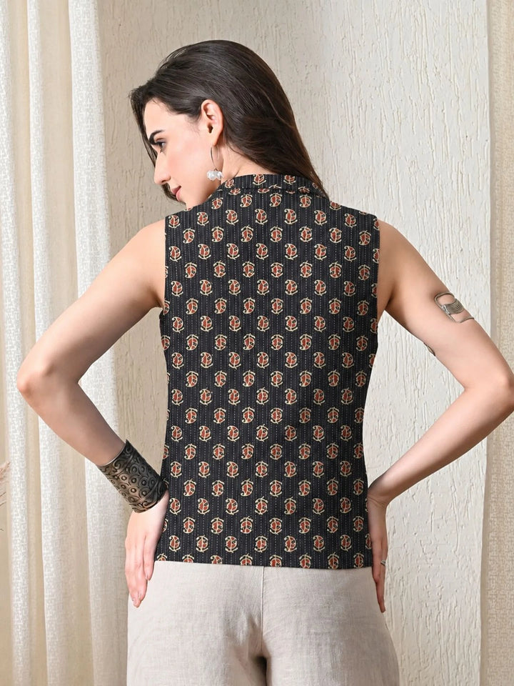 Tara Neck Tie-Up Top