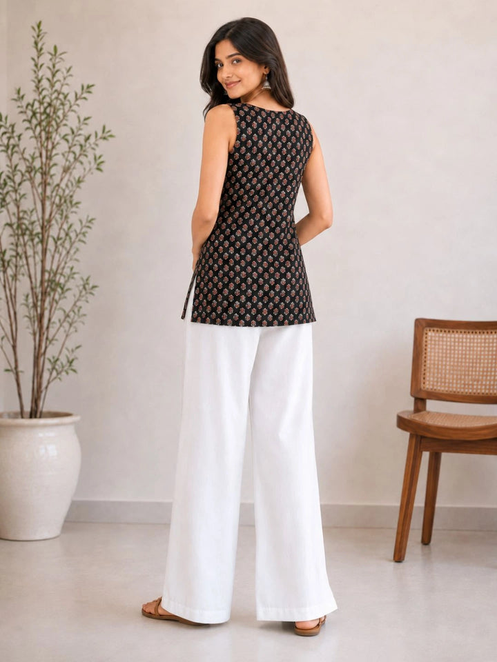 Vibha Black Top