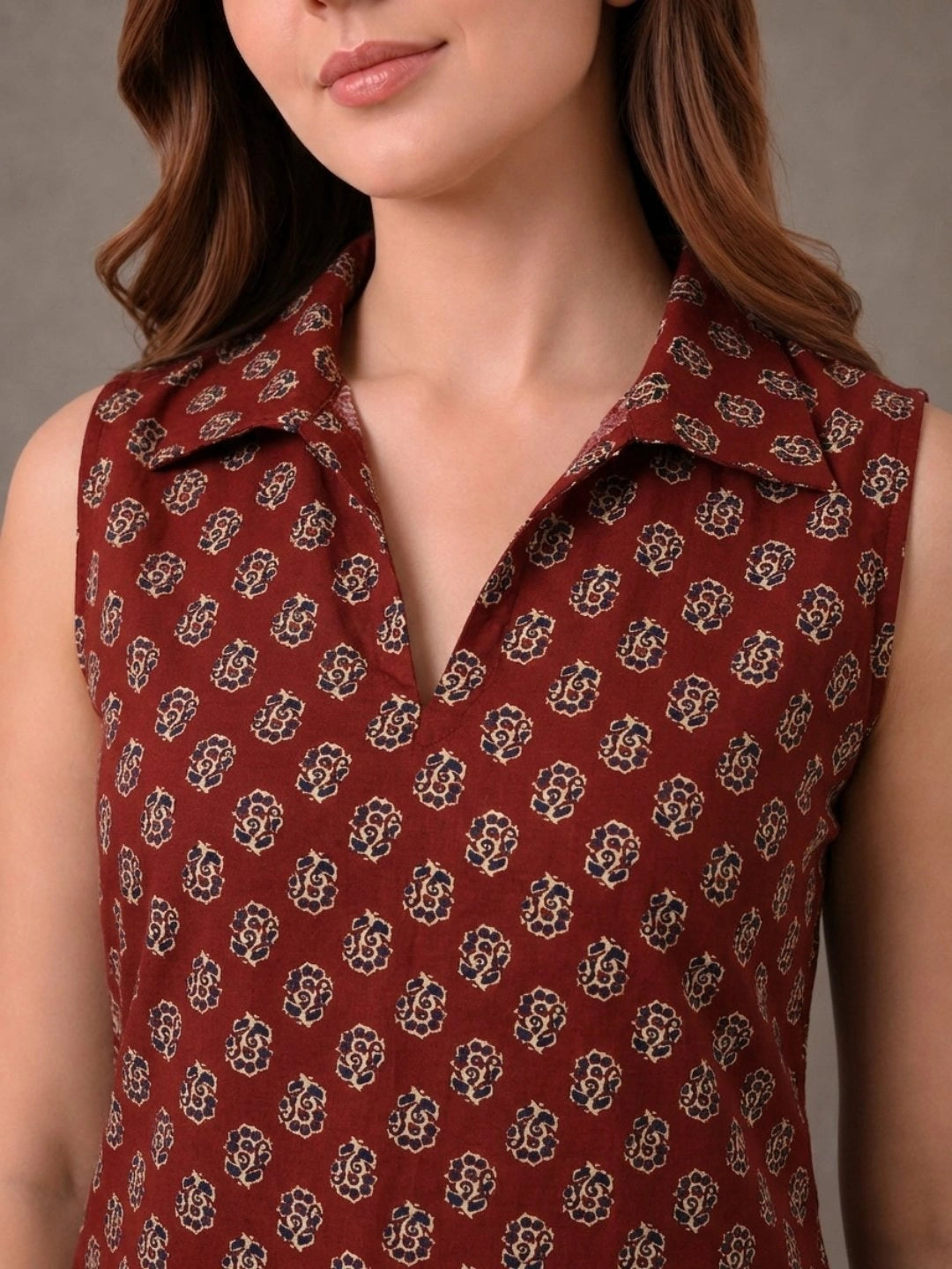Mahira Red Kurta