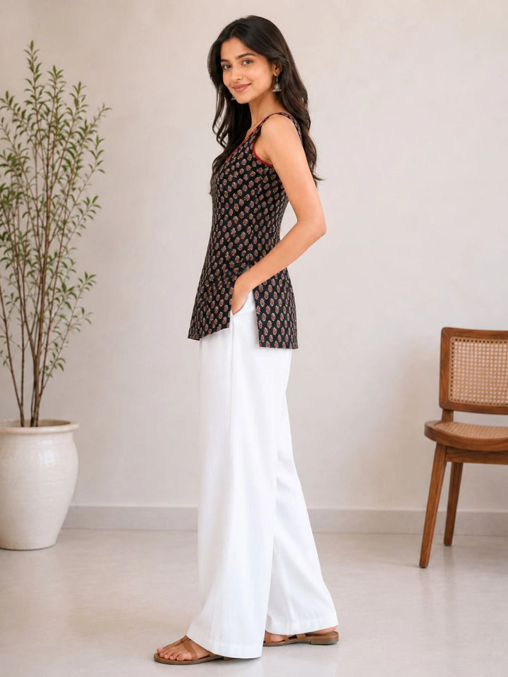 Vibha Black Top